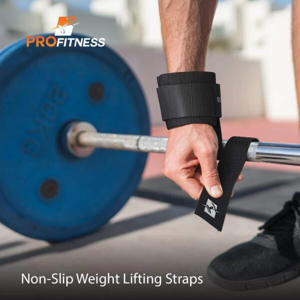 ProFitness Weight Lifting Straps 5 ProFitness Weight Lifting Straps - Image 5