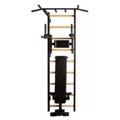 BenchK 723 Gymnastic Ladder For Home Gym Or Fitness Room -Fitness Equipment Store Black wall bar BenchK 313 with b