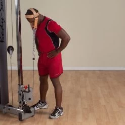 Body Solid Body-Solid Leather Head Harness -Fitness Equipment Store Body SolidLeatherHeadHarnessExercise5