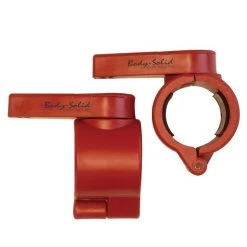 Body Solid Body-Solid Muscle Clamps -Fitness Equipment Store Body SolidMuscleClampsSideViewRed