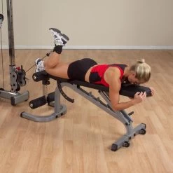 Body Solid Body-Solid Nylon Ankle Strap -Fitness Equipment Store Body SolidNylonAnkleStrapExercise5