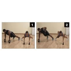 Body Solid Body-Solid Premium Kettlebells Set -Fitness Equipment Store Body SolidPremiumKettlebellsSetExercise8