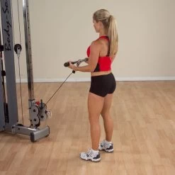 Body Solid Body-Solid Pro-Grip Revolving Straight Bar -Fitness Equipment Store Body SolidPro GripRevolvingStraightBarExercise3