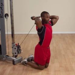 Body Solid Body-Solid Pro-Grip Revolving Straight Bar -Fitness Equipment Store Body SolidPro GripRevolvingStraightBarExercise7