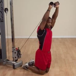 Body Solid Body-Solid Pro-Grip Tricep Pressdown Bar -Fitness Equipment Store Body SolidPro GripTricepPressdownBarExercise2