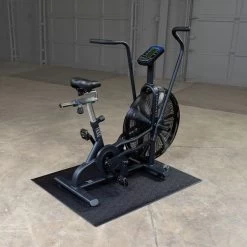 Body Solid Body-Solid Tools Bike Floor Mat -Fitness Equipment Store Body SolidToolsBikeFloorMatRearSideView