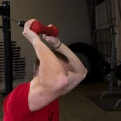 Body Solid Body-Solid Tools Dog Bone Grip -Fitness Equipment Store Body SolidToolsDogBoneGripExercise4