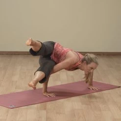 Body Solid Body-Solid Tools Yoga Mat Red 5mm -Fitness Equipment Store Body SolidToolsYogaMatRed5mmExercise13