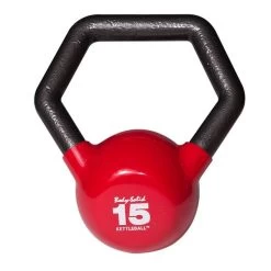 Body Solid Body-Solid Vinyl Dipped Kettleballs 22 Body Solid Body-Solid Vinyl Dipped Kettleballs -Fitness Equipment Store Body SolidVinylDippedKettleballs15lbs