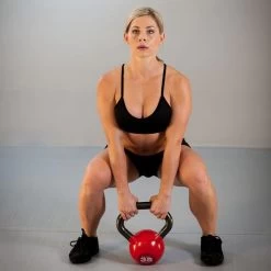 Body Solid Body-Solid Vinyl Dipped Kettleballs Sets -Fitness Equipment Store Body SolidVinylDippedKettleballsSetsExercise1