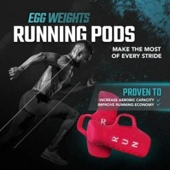 Egg Weights 2.0 Lb Set Adult Running Pods -Fitness Equipment Store EggWeights2.0LbSetAdultRunningPodsPink