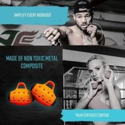 Egg Weights 2Lbs Cardio With Bag -Fitness Equipment Store EggWeights2LbsCardioWithBagOrange