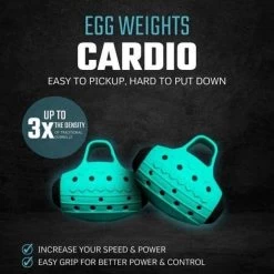 Egg Weights 2Lbs Cardio With Bag -Fitness Equipment Store EggWeights2LbsCardioWithBagRobin sEggBlue