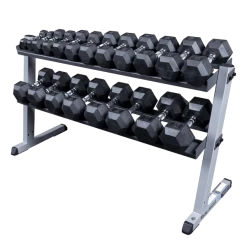 Body Solid Body-Solid Pro Dumbbell Rack GDR60 -Fitness Equipment Store GDR60 RFWS nobg 600px