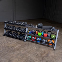 Body Solid Body-Solid Pro Dumbbell Rack GDR60 -Fitness Equipment Store GDR60 DSF2424 1500px