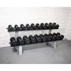 Muscle D Fitness Pro Rubber Dumbbell Sets