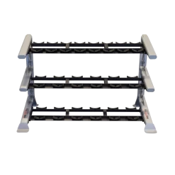 Body Solid Pro Club Line SDKR 3 Tier Saddle Dumbell Rack