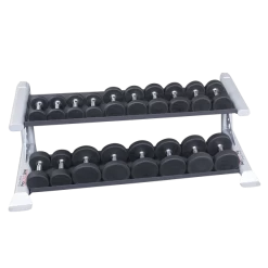 Body Solid SDKR Side Upright-2 Level (single) -Fitness Equipment Store SDKR500DB SDP DSF7248 2000