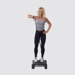 VibePlate Mini -Fitness Equipment Store VP Small with tension cord diagn