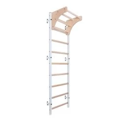 BenchK 711 Wall Bars With Wooden Pull Up Bar 7 BenchK 711 Wall Bars With Wooden Pull Up Bar -Fitness Equipment Store White gymnastic wall bar BenchK 62a4dcde 4b4d 44cb 88f4 5b9e932240ce