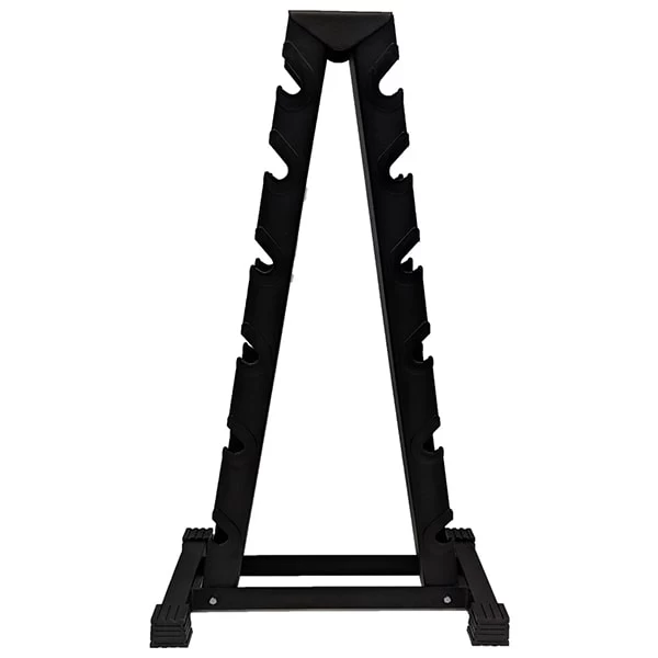 York Barbell 2 Sided A-Frame Dumbbell Rack 1 York Barbell 2 Sided A-Frame Dumbbell Rack