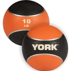 York Barbell Medicine Ball -Fitness Equipment Store YorkBarbellMedicineBall10lbs