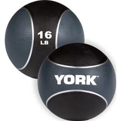 York Barbell Medicine Ball -Fitness Equipment Store YorkBarbellMedicineBall16lbs