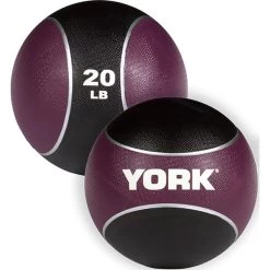 York Barbell Medicine Ball -Fitness Equipment Store YorkBarbellMedicineBall20lbs