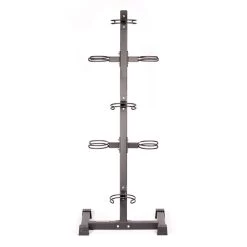 York Barbell Medicine Ball Storage Rack – 7 Ball – Vertical -Fitness Equipment Store YorkBarbellMedicineBallStorageRack 7ball VerticalFrontView