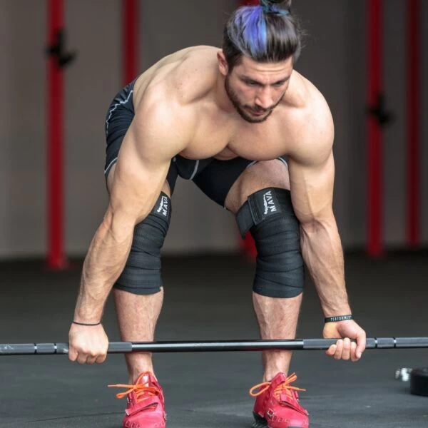 Mava Sports Knee Wraps 2 Mava Sports Knee Wraps - Image 2