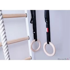 BenchK Series 5 521W+A204 Wall Bars With Gymnastics Accessories -Fitness Equipment Store benchk 521w a204 11