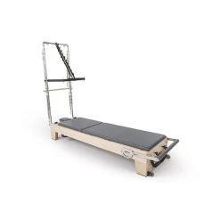 Elina Pilates Elite Wood Reformer With Tower -Fitness Equipment Store elina pilates elite wood reformer with tower 1
