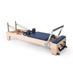 Elina Pilates Elite Wood Reformer -Fitness Equipment Store elite wood reformer blue