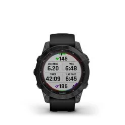 Garmin Fenix 7 Sapphire Solar Multisport Smartwatch -Fitness Equipment Store fenix 7 sapphire solar black dlc titanium with black band 9