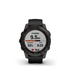 Garmin Fenix 7 Sapphire Solar Multisport Smartwatch -Fitness Equipment Store fenix 7 sapphire solar carbon gray dlc titanium with black band 6