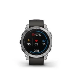 Garmin Fenix 7 Multisport GPS Smartwatch -Fitness Equipment Store fenix 7 silver with graphite band 4