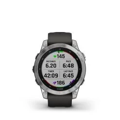 Garmin Fenix 7 Multisport GPS Smartwatch -Fitness Equipment Store fenix 7 silver with graphite band 8