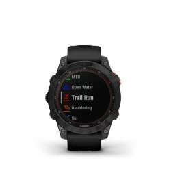 Garmin Fenix 7 Solar Multisport GPS Smartwatch -Fitness Equipment Store fenix 7 solar slate gray with black band 7