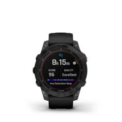 Garmin Fenix 7 Solar Multisport GPS Smartwatch -Fitness Equipment Store fenix 7 solar slate gray with black band 9