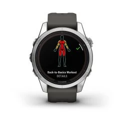 Garmin Fenix 7S Pro Solar Smartwatch -Fitness Equipment Store fenix 7s pro 42 solar silver10