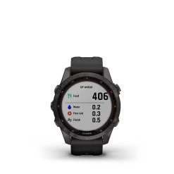 Garmin Fenix 7S Sapphire Solar Multisport GPS Smartwatch -Fitness Equipment Store fenix 7s sapphire solar carbon gray dlc titanium with black band 8
