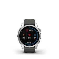 Garmin Fenix 7S Multisport GPS Smartwatch -Fitness Equipment Store fenix 7s silver with graphite band 4