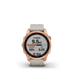 Garmin Fenix 7S Solar Multisport GPS Smartwatch -Fitness Equipment Store fenix 7s solar rose gold with light sand band 4