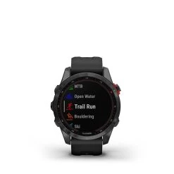 Garmin Fenix 7S Solar Multisport GPS Smartwatch -Fitness Equipment Store fenix 7s solar slate gray with black band 7