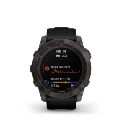 Garmin Fenix 7X Sapphire Solar Multisport GPS Smartwatch -Fitness Equipment Store fenix 7x sapphire solar carbon gray dlc titanium with black band 2