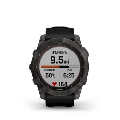 Garmin Fenix 7X Sapphire Solar Multisport GPS Smartwatch -Fitness Equipment Store fenix 7x sapphire solar carbon gray dlc titanium with black band 6