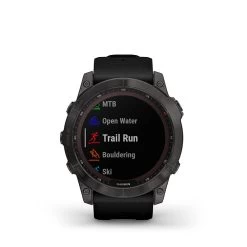 Garmin Fenix 7X Sapphire Solar Multisport GPS Smartwatch -Fitness Equipment Store fenix 7x sapphire solar carbon gray dlc titanium with black band 7