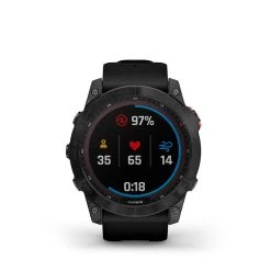 Garmin Fenix 7X Solar Multisport GPS Smartwatch -Fitness Equipment Store fenix 7x solar slate gray with black band 6
