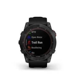 Garmin Fenix 7X Solar Multisport GPS Smartwatch -Fitness Equipment Store fenix 7x solar slate gray with black band 7