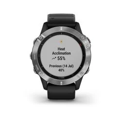 Garmin Fenix 6 Multisport GPS Smartwatch -Fitness Equipment Store garmin fenix 6 silver with black band 010 02158 00 5
